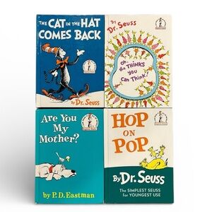 Dr. Seuss book (4 pack)